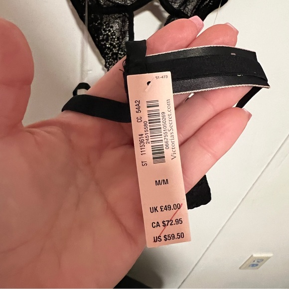Victoria’s Secret Black Lace Teddy New With Tags, Lingerie, sexy, boudoir - Picture 5 of 5